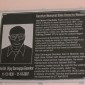 Dedication Plaque at Gaonkar Memorial State Home for Women